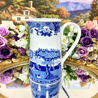 Spode Blue Italian Jug เหยือก สูง 14 ซม