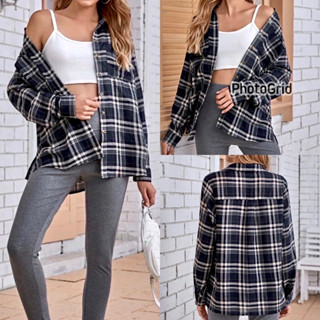 Hollister Oversized Plaid Shirt