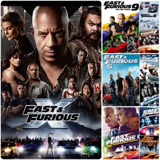 [DVD HD] เร็วแรงทะลุนรก ครบ 10 ภาค-10 แผ่น Fast &amp; Furious 10-Movie Collection (ดูพากย์ไทยได้-ซับไทยได้) แอคชั่น