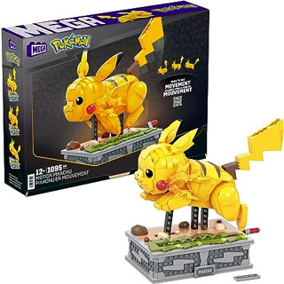 Mega Blocks (MEGA BLOKS) Pokemon Pikachu Runs! Moving Pikachu [จำนวนชิ้น: 1,095 ชิ้น] [อายุ 12 ปีขึ้นไป] HGC23