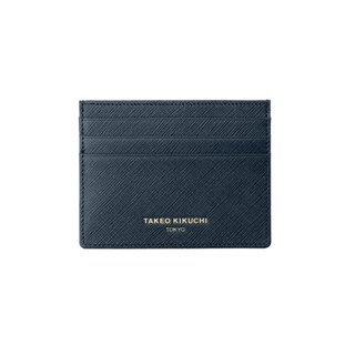 TAKEO KIKUCHI กระเป๋าใส่บัตร NAVY WABI SABI CARD CASE