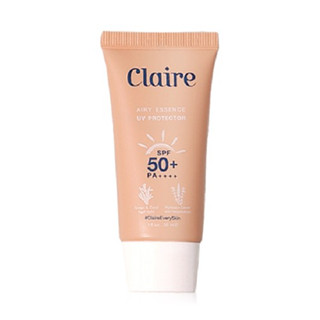 Claire Airy Essence UV Protector SPF50+ PA++++แคลร์ แอร์รี่ เอสเซ้นส์ ยูวี โพรเทคชั่น กันแดดสำหรับผิวหน้า 30ml.