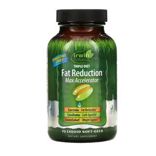 Irwin Naturals, Triple-Diet Fat Reduction+Max Accelerator 72 Liquid Soft-Gels