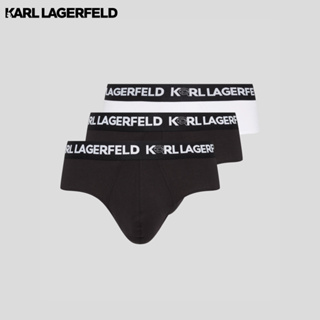 Karl Lagerfeld - IKONIK 2.0 BRIEFS – 3 PACK 230M2104 กางเกงชั้นในชาย