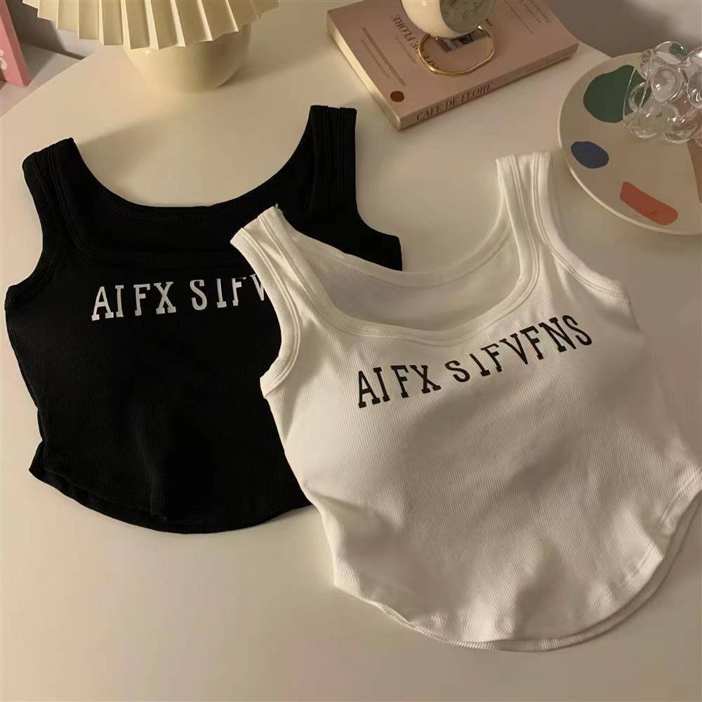 ส่งจากไทย 𝙎𝙩𝙪𝙙𝙞𝙤𝘽𝙧𝙖 bra-199 เสื้อกล้ามสายเดี่ยว แนว y2k รูปที่ 2