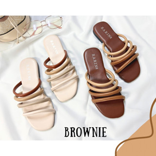 🤎 [ Brownie ] 🤎 แตะพื้นนุ่ม สไตล์มินิมอล **เท้าอวบ/เท้ากว้าง บวกเพิ่ม*