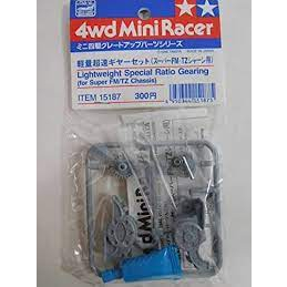 เฟืองเทา+ลูกปืน <Tamiya 15187 - Lightweight Special Ratio Gearig for Super FM/TZ Chassis>