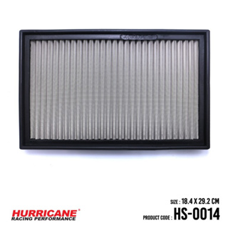 HURRICANE กรองอากาศสแตนเลส , ผ้าแดง BMW ( 730i , 735i , 740i , 745i , 750i ,760i ) HS-0014