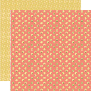 Smile Big : Boho Sunshine Double-Sided Cardstock 12"X12" กระดาษ