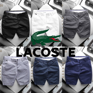 LACOSTE CHINO SHORT PANTS 🐊 กางเกงขาสั้นสำหรับผู้ชาย 🩳