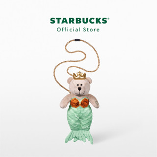 Starbucks Siren &amp; The Earth Bearista Turquoise Cross Bag กระเป๋าตุ๊กตาหมีสตาร์บัคส์ A11145337