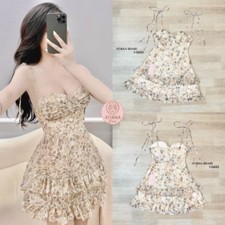 Lalisa999ราคาถูกที่สุด!! Athena (อธีน่า) Dress 1-0653