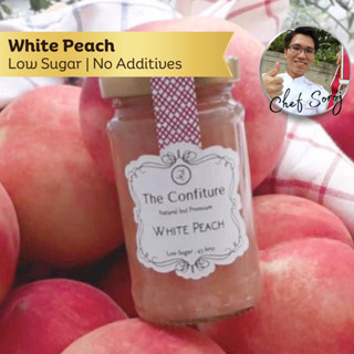 แยมพีชเนื้อขาว White Peach 125 กรัม - The Confiture