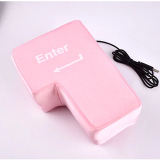 ⌨️⬅️👍 ของขวัญชาวออฟฟิศ ปุ่ม Enter ใหญ่ สำหรับต่อคอม โน็ตบุ๊ค ระบายความเครียด USB Big Enter Key 👍⬅️⌨️