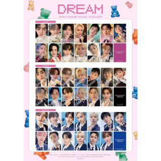 (พร้อมส่ง) SEVENTEEN dream OSAKA, TOKYO, NAGOYA Photocard set Be the sun JP