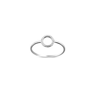 round silver ring/แหวนเงินทรงกลม