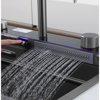 S-FLO Smart Sink อ่างล้างจาน | SM01s มีหลายขนาด (สามารถเลือกแผงก๊อกได้)