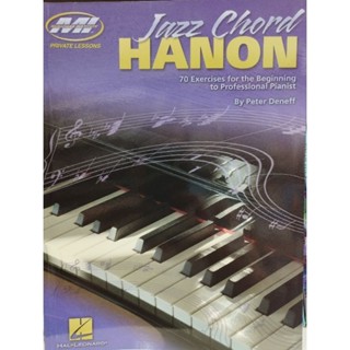 JAZZ CHORD HANON (MI-HAL)