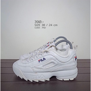 รองเท้า fila มือ2 สภาพดี size 38/24 cm.