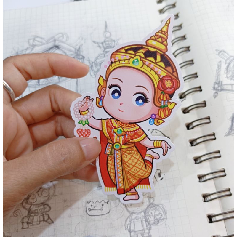 Sticker sida นางสีดา