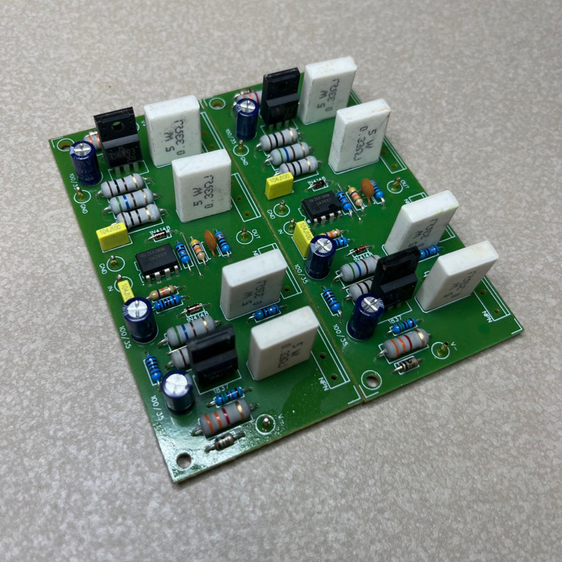 (2บอร์ด)บอร์ด 741 200วัตต์ M_LAB M-200W V.1