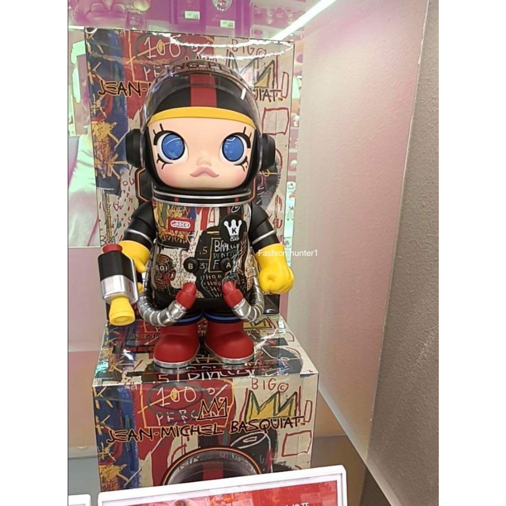 Mega Space Molly 400% (Jean - Michel Basquiat) โมเดล Pop Mart Molly