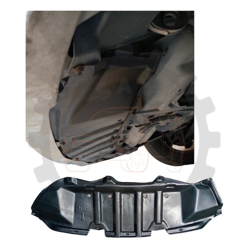 แผงใต้เครื่อง แผงใต้ท้องรถ พลาสติกใต้ท้องรถ ตัวหน้า ตัวกลาง ซ้าย ขวา  TOYOTA ALTIS ปี2008-2013 + พร้