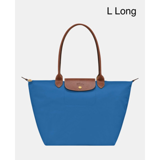 สีใหม่‼️ พร้อมส่ง แท้ 💯% New Longchamp LE PLIAGE ORIGINAL L TOTE BAG Cobalt : L1899089P78