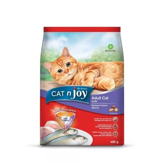 Cat n joy adult cat แค็ท เอ็นจอย สูตรแมวโต รสปลาทู 400g