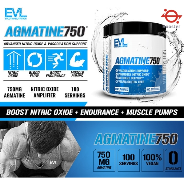 EVL Agmatine750 (100Servings) แอกมาทีน