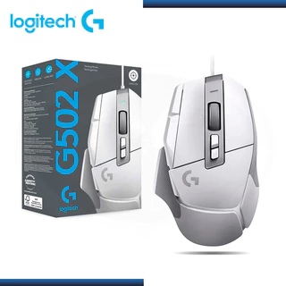 ⚡️เมาส์เกมมิ่ง⚡️ LOGITECH G502 X Wired Gaming Mouse HERO 25K 25,600 DPI เซ็นเซอร์เกมมิ่งขั้นสูง