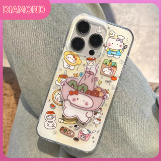 💲คูปองเคลม💲เคสไอโ case for iphone 11 12 หม้อไฟคิตตี้ นำมาสนับสนุน เคส 14 13 12 11 pro max ซิลิโคนเหลว ป้องกันการตก