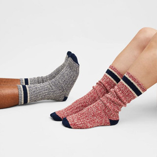 ถุงเท้า RED WING RAGG WOOL STRIPE SOCK นุ่มใส่สบาย