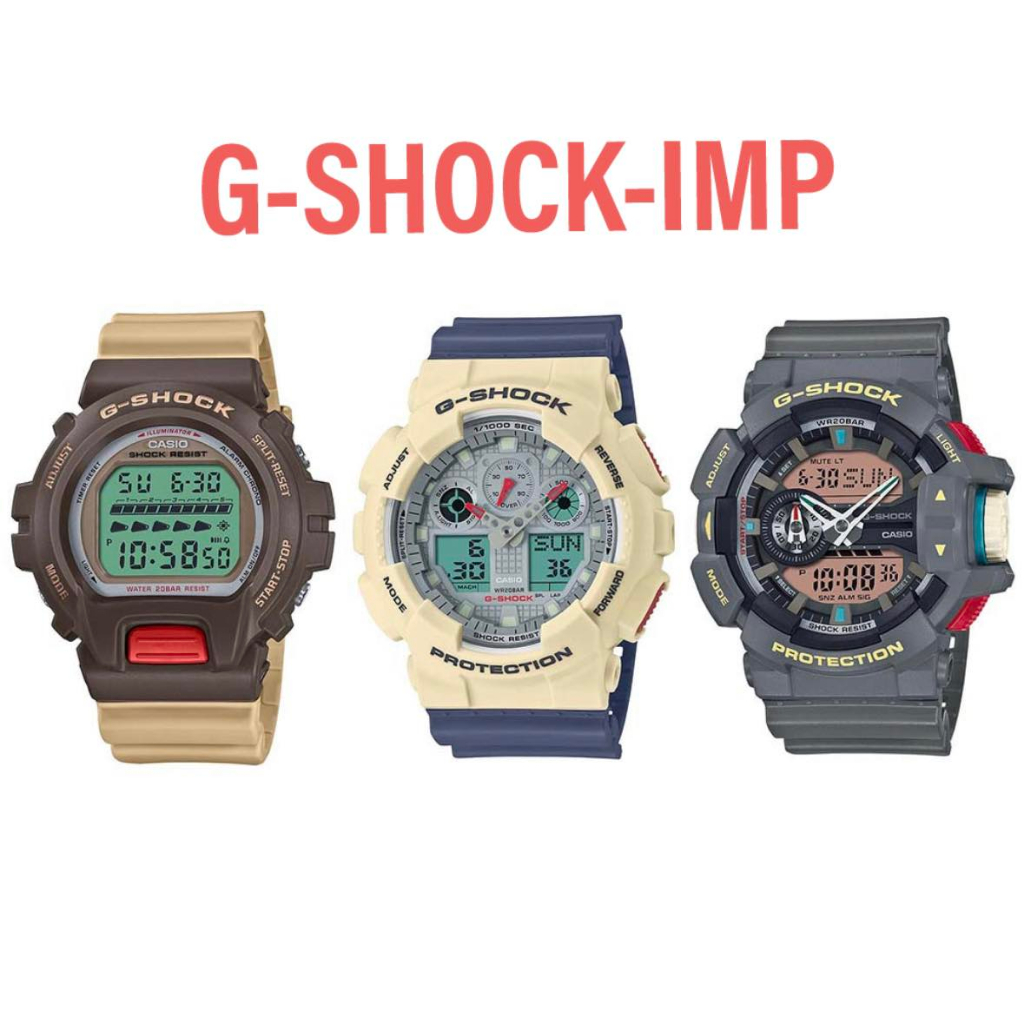 Casio G-Shock  รุ่น DW-6600PC-GA-100PC-GA-400PC ประกัน Cmg 1 ปีรุ่นใหม่ล่าสุด