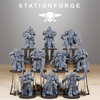 Warhammer 40k proxy (Socratis Crusaders) - 3d print miniature boardgame model war game - StationForge