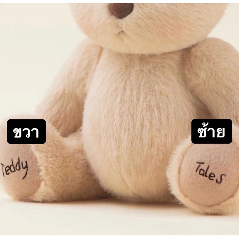 สั่งปักเท้า TEDDY TALES BEAR เพิ่ม