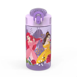 Ultimate Princess Antimicrobial 16oz Park Straw Bottle กระติกน้ำ ลายเจ้าหญิง สีม่วง งานจริงสวยมาก