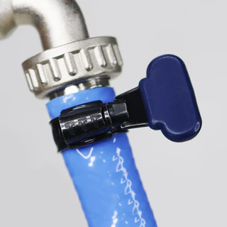 แคลมป์เหล็ก TTT สีดำ เข็มขัดรัดสาย ทนสนิม TBC (รุ่น THUMB UP SCREW) แคมป์รัดสายยาง รัดท่อ 1 ชิ้น