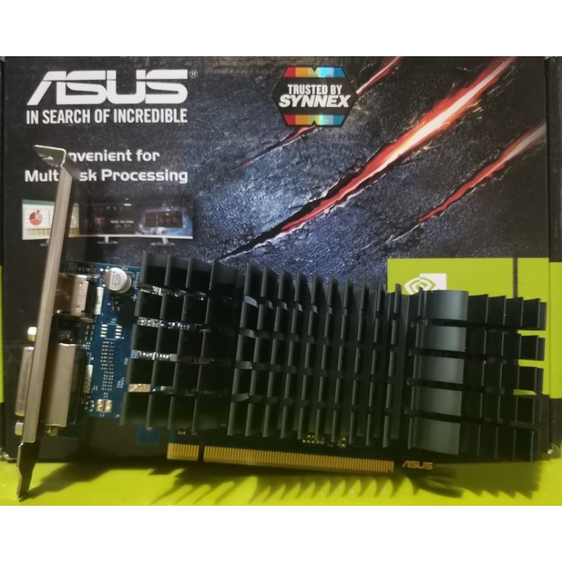 การ์ดจอ ASUS รุ่น Nvidia GeForce GT 1030 2GB DDR5 (no box) สินค้ามือสอง ไม่มีกล่อง
