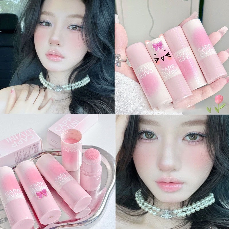 N365 Cappuvini บลัชออน เนื้อแมท แบบจุ่ม ใช้งานง่าย สีสวย กันน้ํา ติดทนนาน