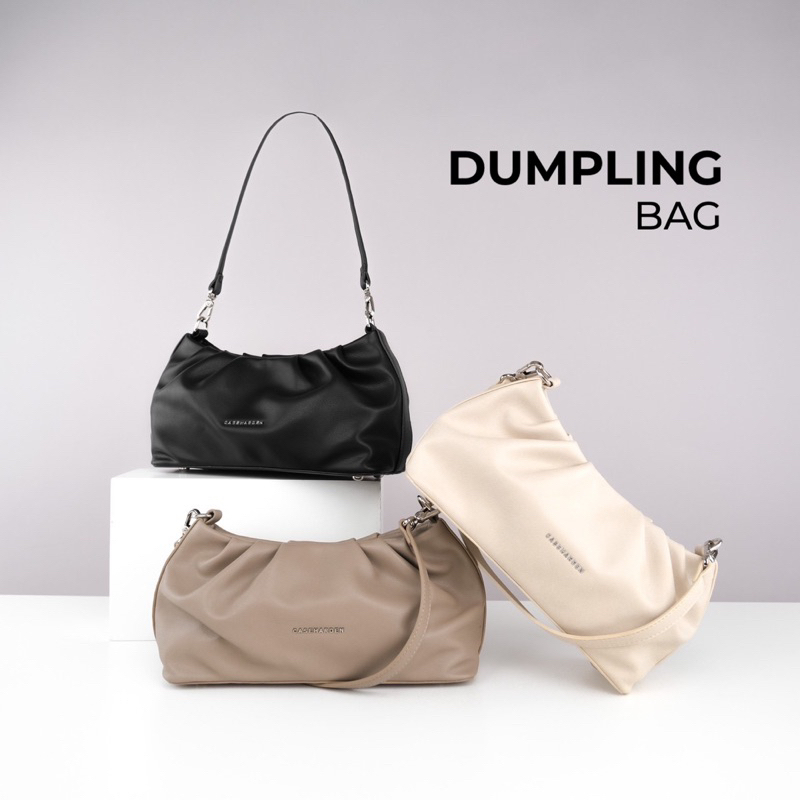 (ใส่โค้ด:20XTR25ลด178.-) Dumpling Bag กระเป๋าสะพายทรงเกี๊ยว สายสะพาย 2 สาย