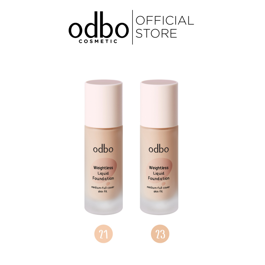 ODBO VELVET LIQUID FOUNDATION OD4000 รองพื้นเนื้อกำมะหยี่