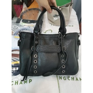 Longchamp 3d rock crossbody ดำ พร้อม​ส่ง​