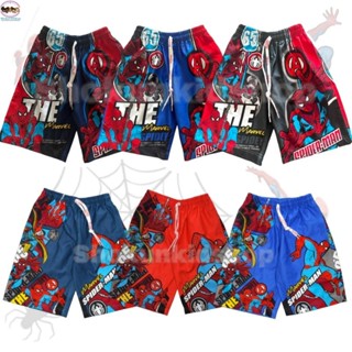 กางเกงเจเจเด็ก ลายสไปเดอร์แมน Spiderman กางเกงJJเด็กผู้ชาย ลิขสิทธิ์แท้ เจเจเด็ก กางเกงขาสั้นเด็ก