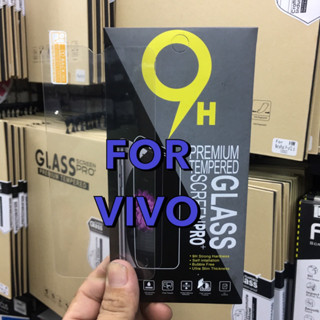 ฟิล์มกระจก ไม่เต็มจอ FOR VIVO V11/V9/V11I/V5LITE/V3/V5+/V15/V7+/V17PRO/V7/V5/V23E/V23(5G)กระจก ใส Temperred Glass Not Full