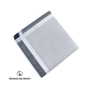 GIORGIO DEL SARTO Handkerchief ผ้าเช็ดหน้า 100% Cotton