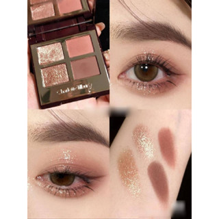 ส่งฟรี Charlotte Tilbury Luxury Palette สี Pillow Talk Dream  พาเลตต์อายแชโดว์ 4 เฉดสี SEP01