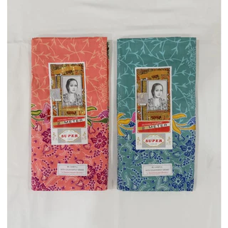 แพ็คคู่ 2 ผืน!!!! คอตตอน แท้ 100 % ผ้าถุงตรา เจ้าหญิง ซุปเปอร์ RATNA DEWI ( สีโอรส) + สีเขียวหยก ) เย็บเเล้ว (SET 45)