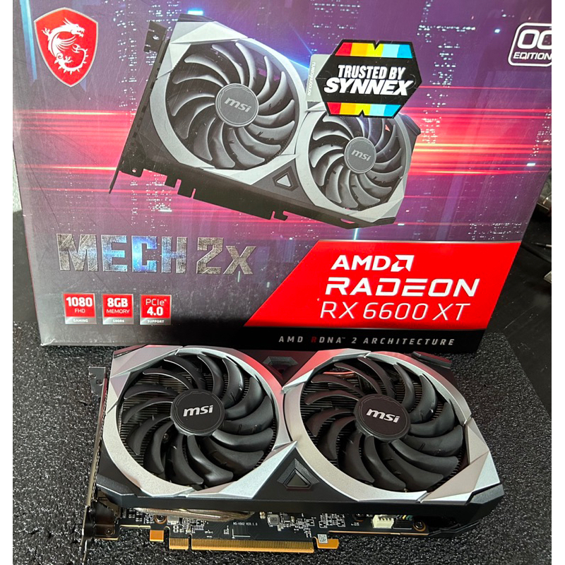 RX6600XT Msi MechX2 8GB