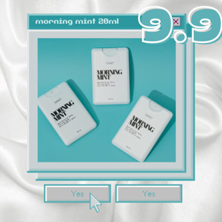 สเปรย์แอลกอฮอล์ 75% food grade พกพา ของแท้ มีอย. กลิ่น Morning Mint สเปรย์การ์ดแอลกอฮอลล์  สเปรย์แอลกอฮอลล์ SANIT